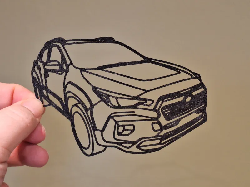 Subaru Crosstrek Wilderness Silhouette