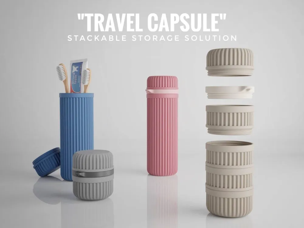 Travel Capsule Modular Travel Organizer by MMM MakerWorld