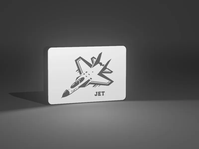 Jet Air Force Lightbox