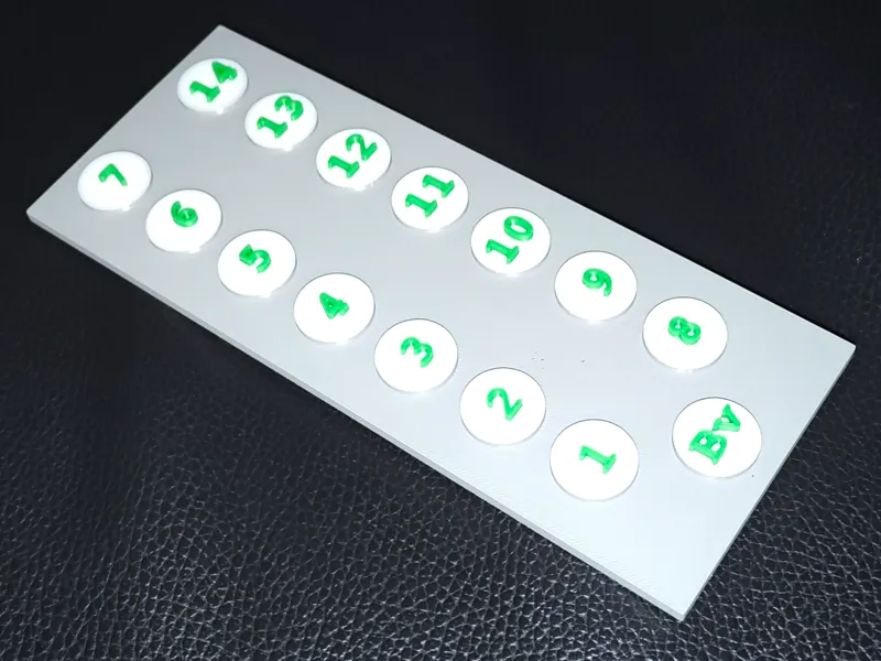 Elevator buttons