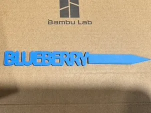 Blueberry Plant Marker