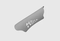 Coque esthétique pour prothèse de jambe — photo 4