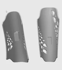 Coque esthétique pour prothèse de jambe — photo 5