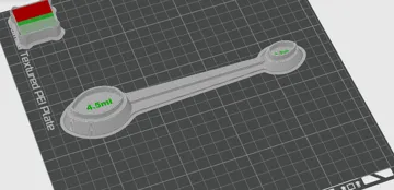 Letrero o emblema decorativo: HerbalLife Measurement Spoon — vista de referencia 3