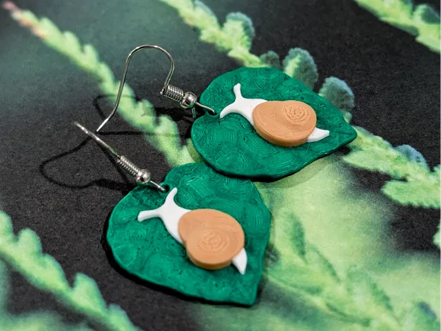 Snaily Cute Earrings