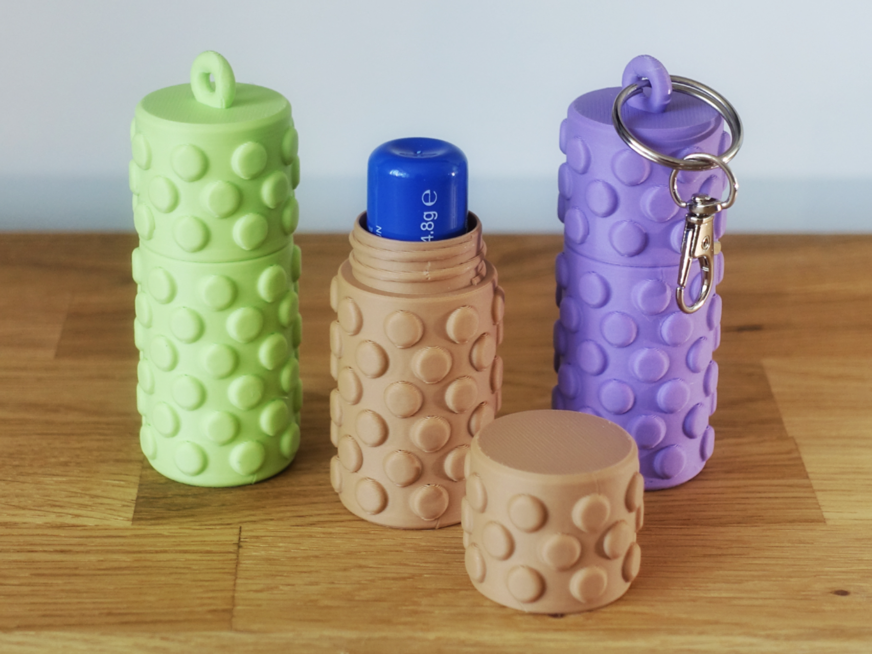Bubble Dot Lip Balm Holder
