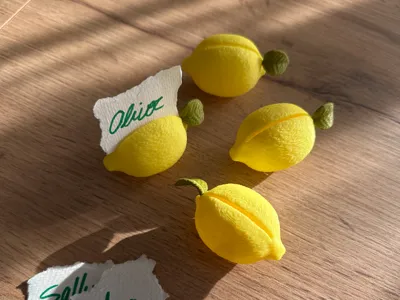lemon place markers