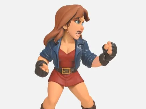 Blaze - Street Of Rage 4 - CHIBI