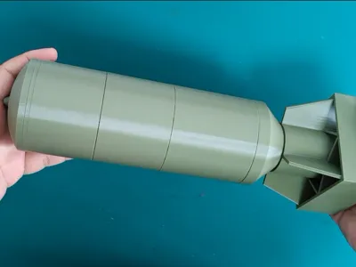 Hiroshima atomic bomb-shaped multi-size battery storage box