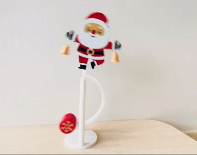 Dancing Santa balancing toy (Q_Craft) by Q_Craft MakerWorld: Download ...