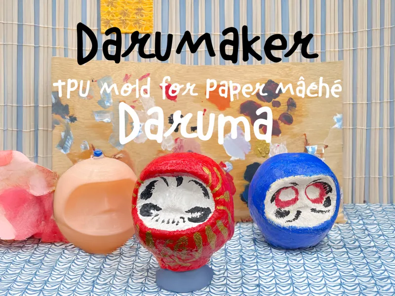 DaruMaker - Make your own DIY Paper Mache Daruma