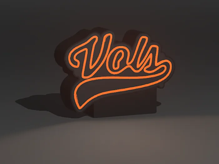 UT Vols Dark Mode LightBox