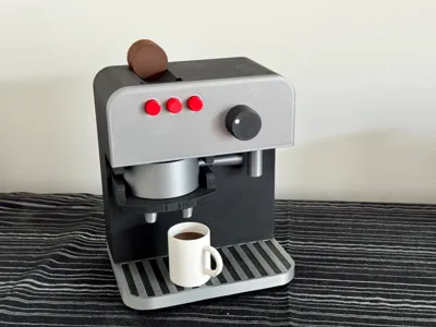 Interactive Toy Coffee Machine 