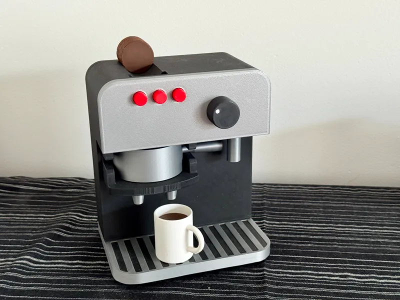 Interactive Toy Coffee Machine