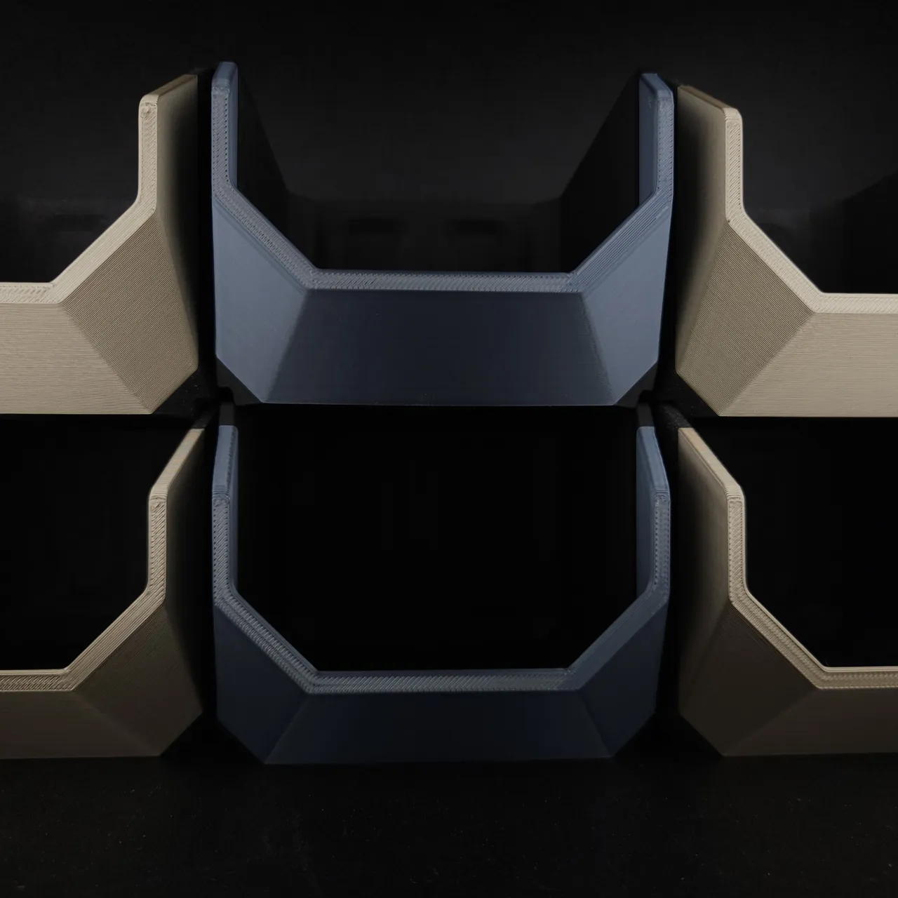 BUCKETS – Stackable Organizer Bins – No support view 3