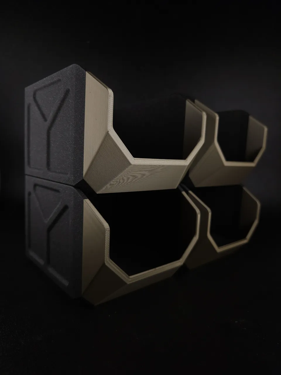 BUCKETS – Stackable Organizer Bins – No support view 4
