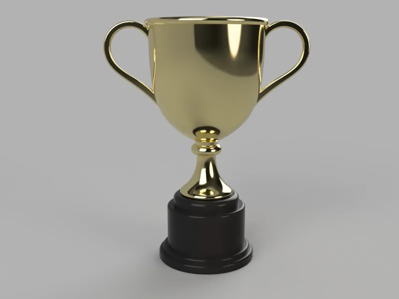 Trophy, dualcolor