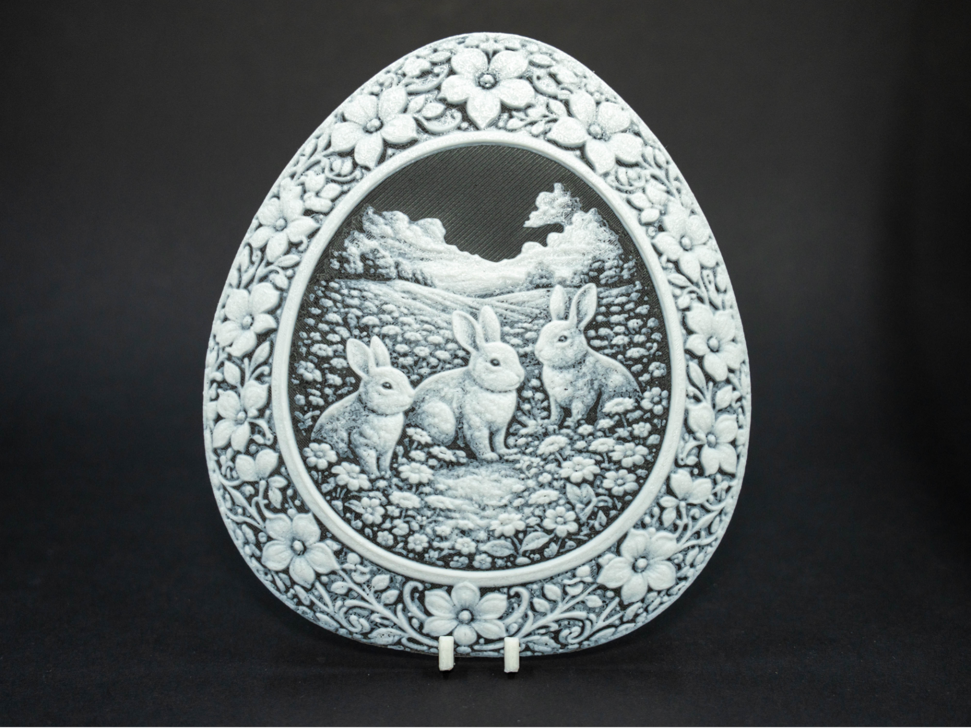 easter egg with bunny