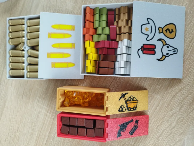 Bang! Card game accesory boxes