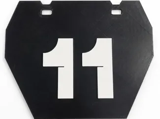 Bike racing number plate / Front ID board