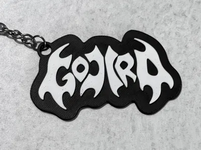 Gojira Keychain