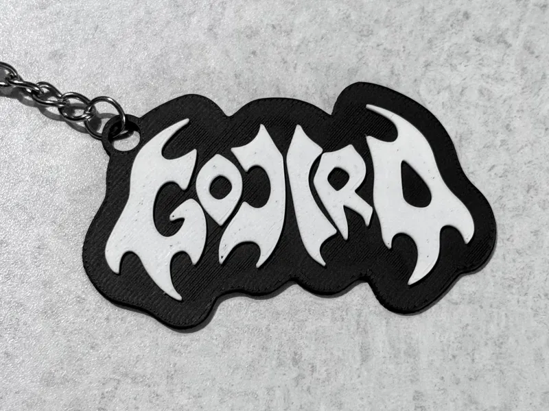 Gojira Keychain