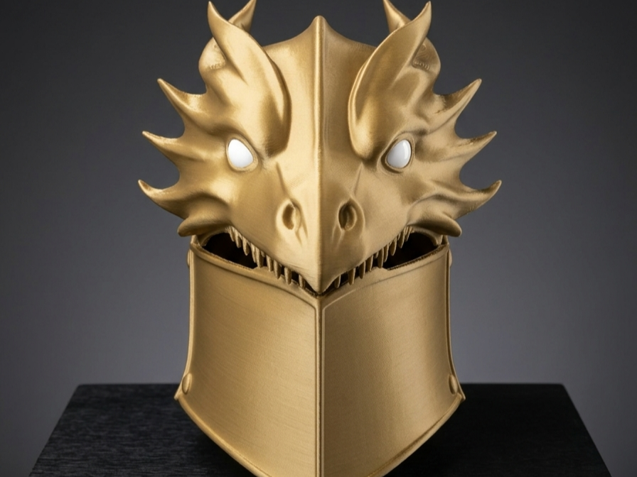 Mythic Dragon Knight Helmet