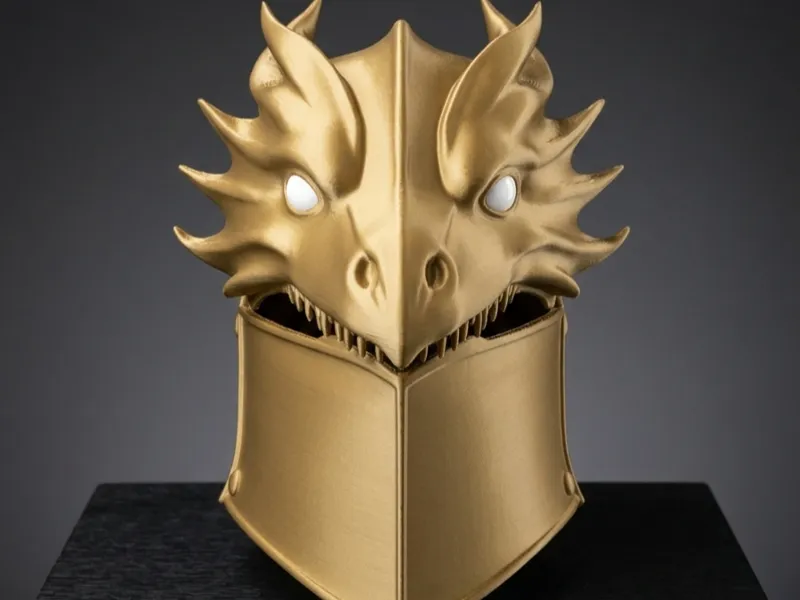 Mythic Dragon Knight Helmet