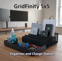 5x5 Charger Station Compatible With Rugged Shelves