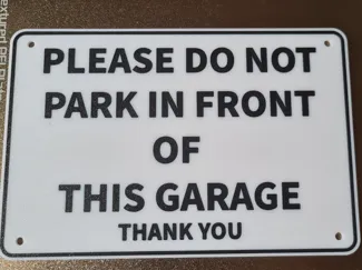 No Parking