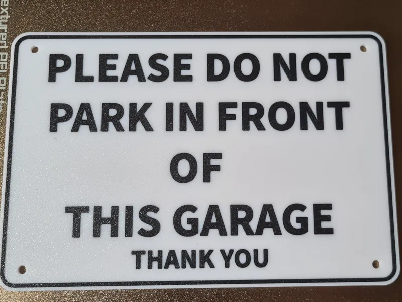 No Parking