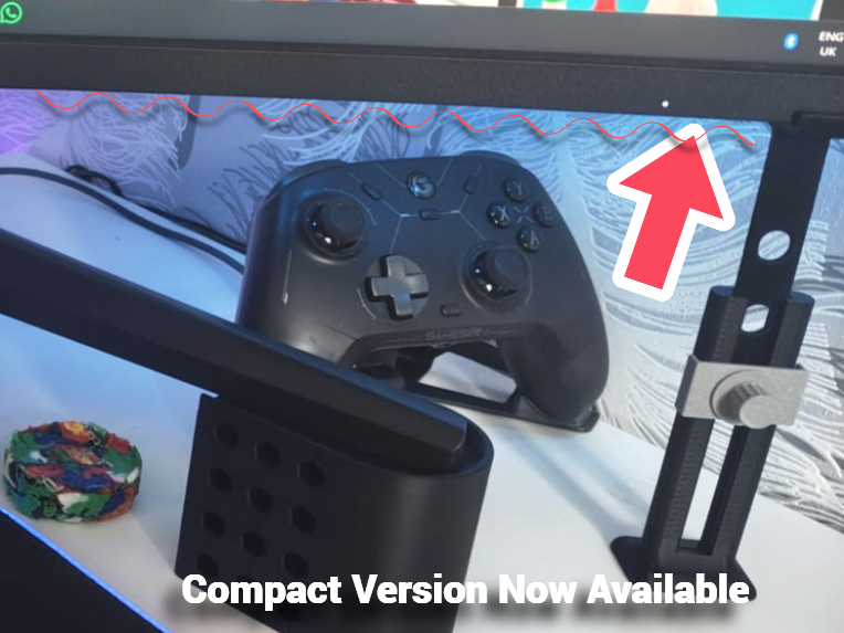 Adjustable Anti-Wobble Monitor Supports