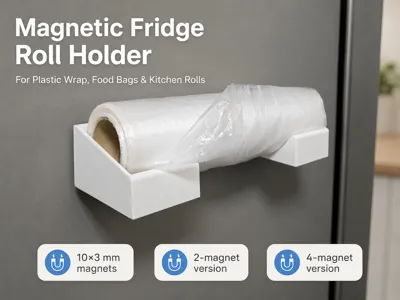 Magnetic Kitchen Roll Holder for Fridge