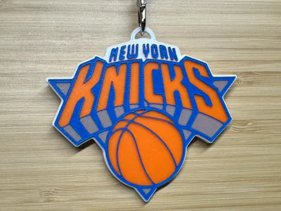 New York Knicks Basketball tag ornament low waste