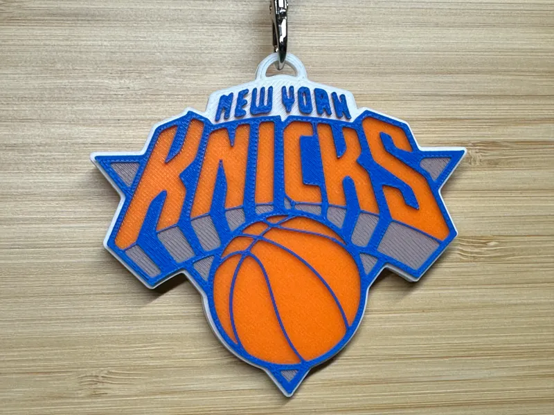 New York Knicks Basketball tag ornament low waste