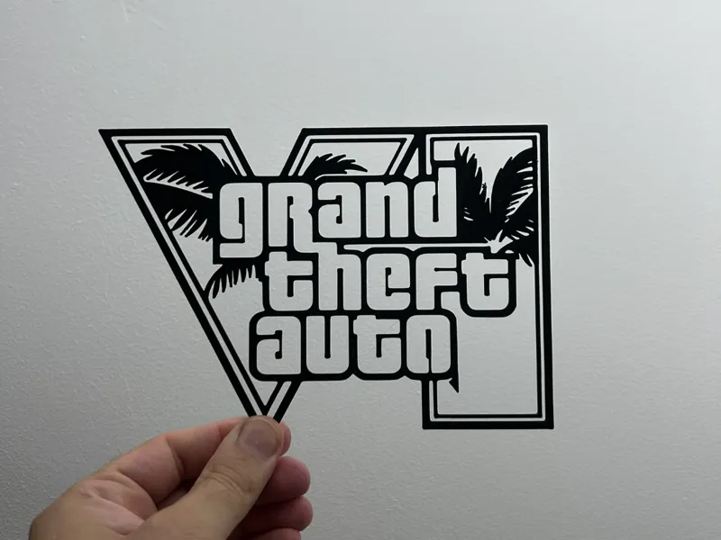 GTA VI logo - decorazione da parete