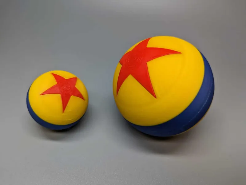 Pixar Luxo Jr. Ball - No AMS - 70mm and 42.67mm