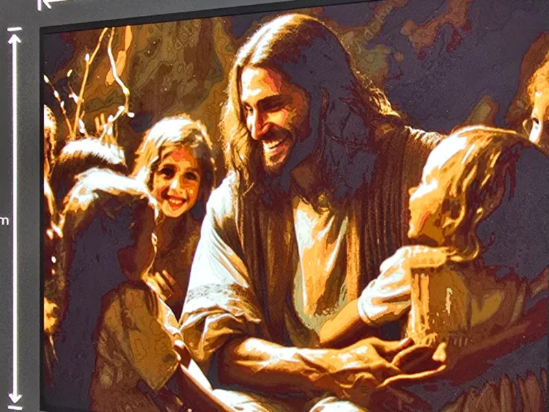Jesus with children