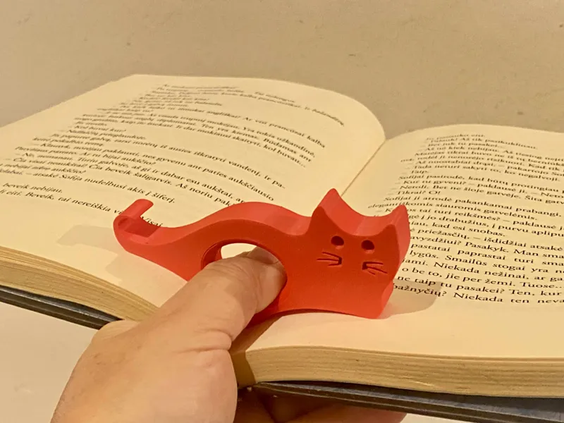 Cat Page Holder