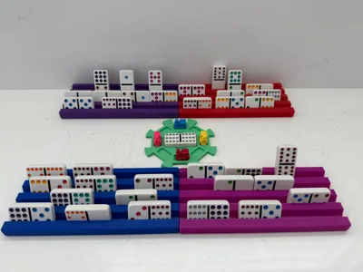 Domino Trays - Mexican Train