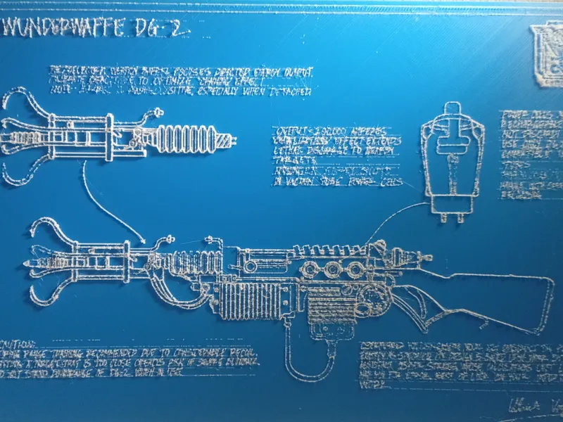 Call of duty Zombies wonderwaffe DG-2 blueprint