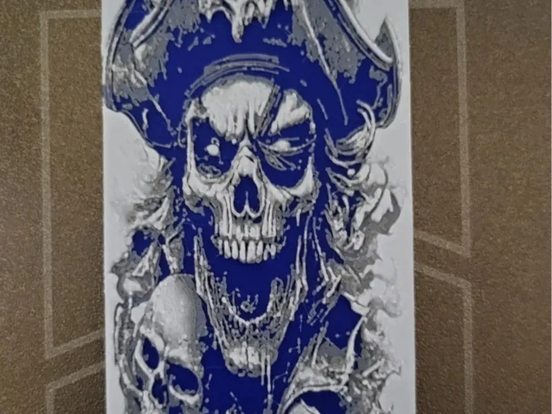 Skull Pirate Bookmark