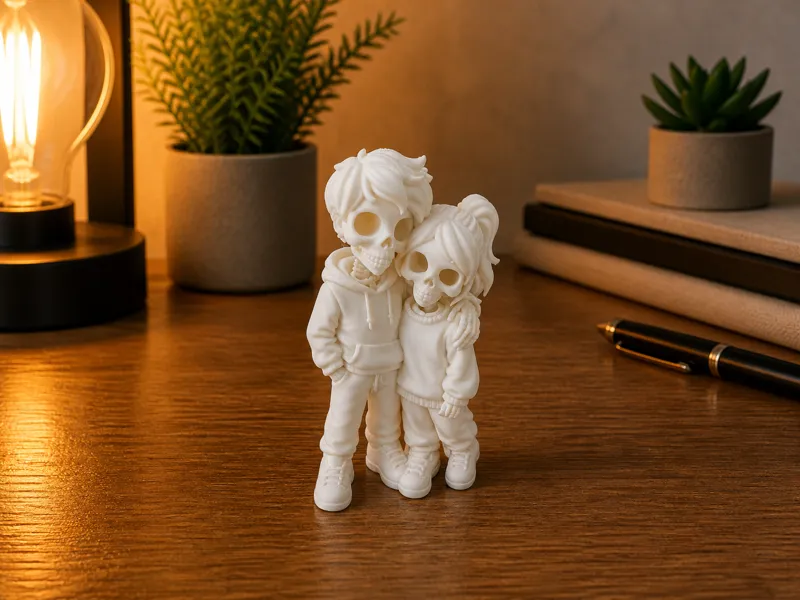 Skeleton Couple