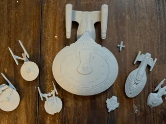 Various Models 1:4000 Star Trek Star Wars Firefly