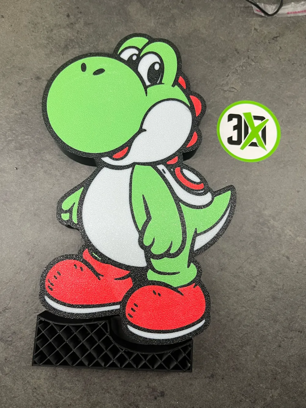 Yoshi Multicolor Night Lamp – Nintendo Magic! by Fatto3D MakerWorld ...