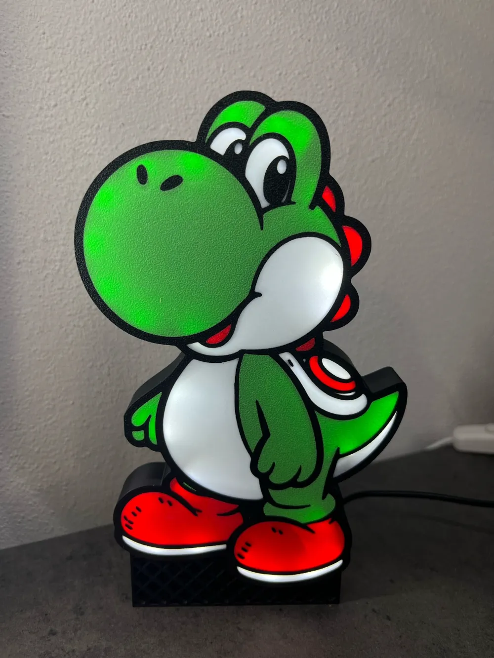Yoshi Multicolor Night Lamp – Nintendo Magic! by Fatto3D MakerWorld ...