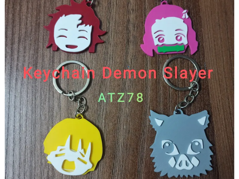 KEYCHAIN DEMON SLAYER - VOLTI