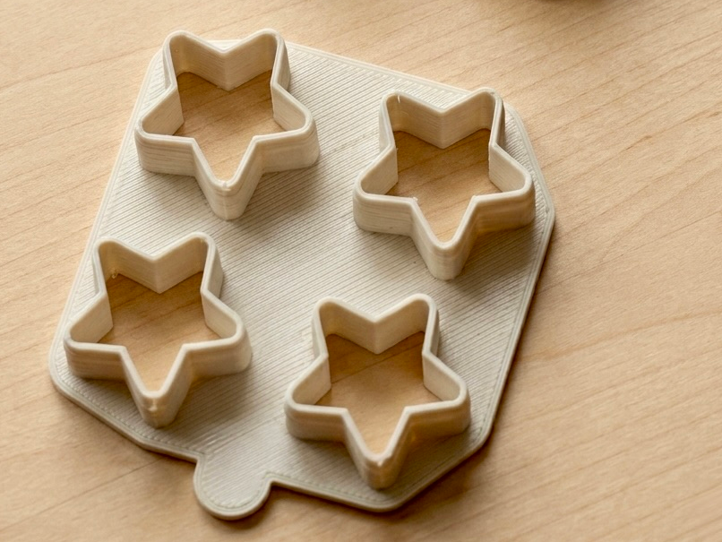 Customizible Parametric Star Cookie Cutter 