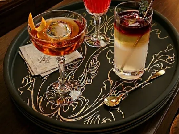 Luxury Gold Tray 