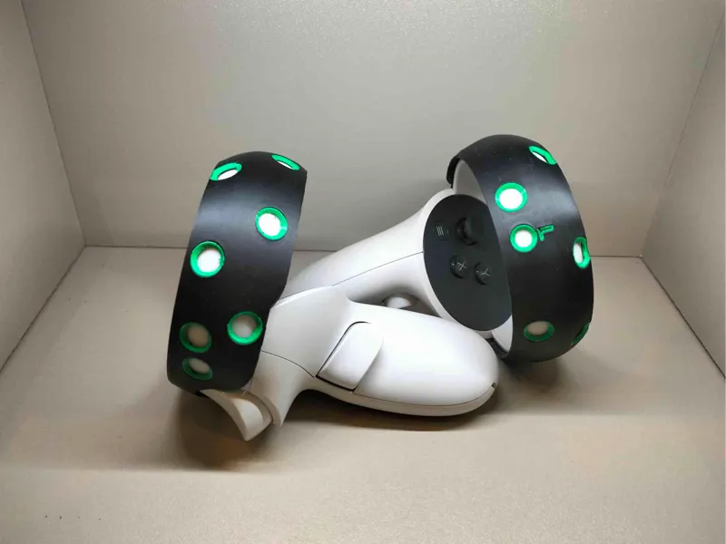 PLA Oculus quest 2 colored controller guards